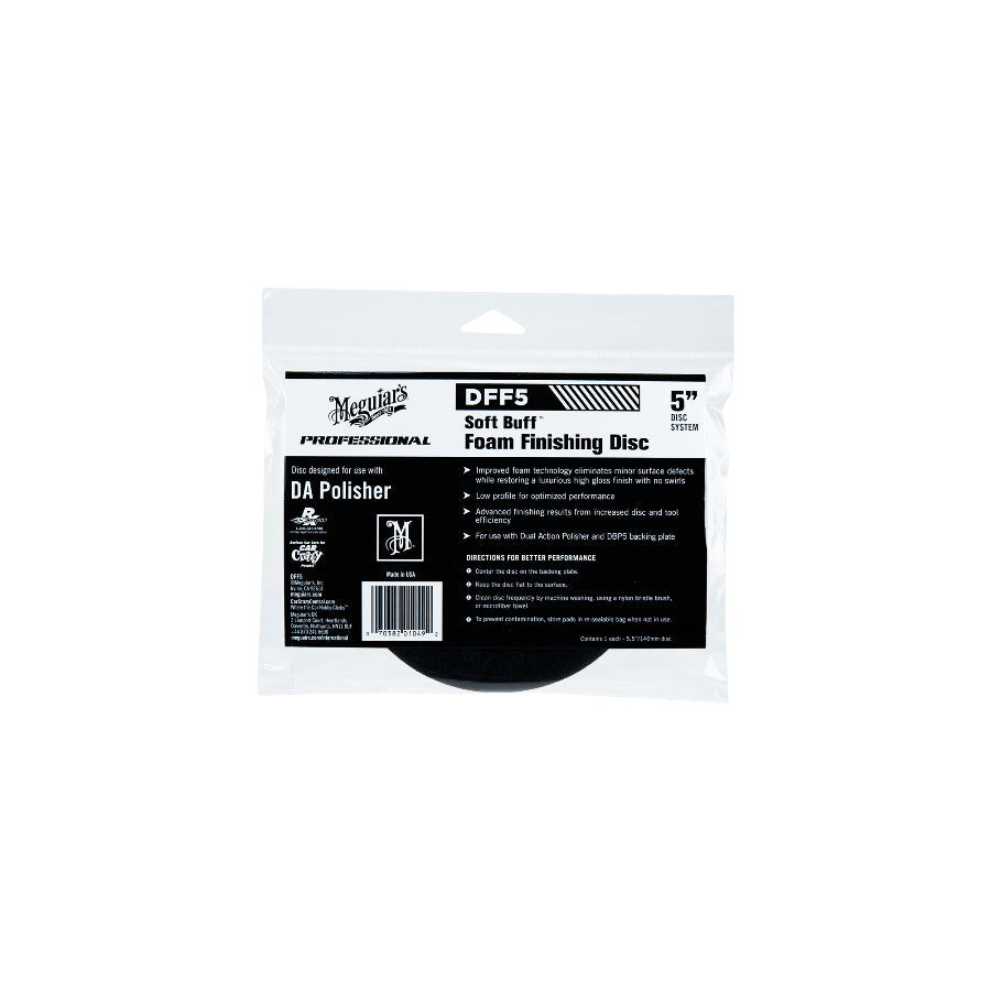 Meguiar's Polierpad – Sehr fein, für Exzenter-Polierer, Ø 125 mm