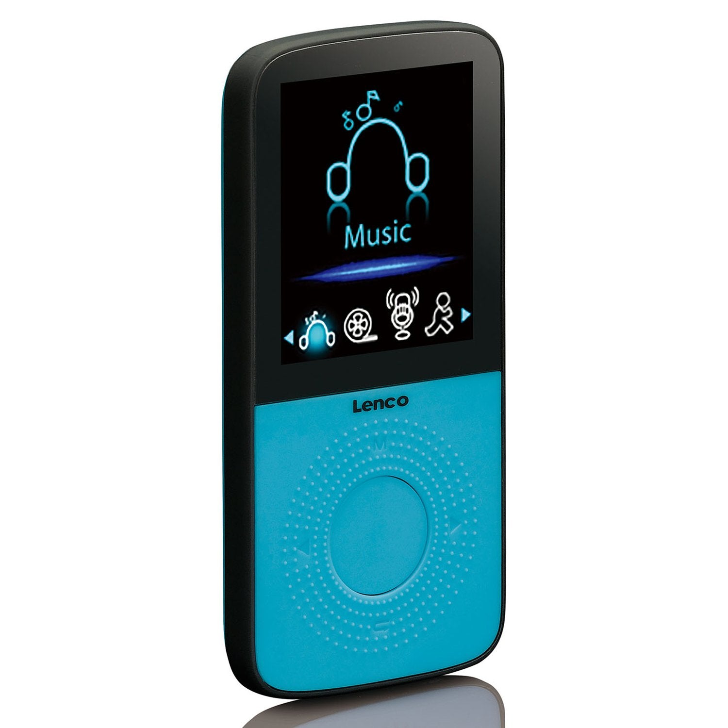 Lenco PODO153-BU – Hi-Res-Player (4 GB, 8 h Akku) – Blau