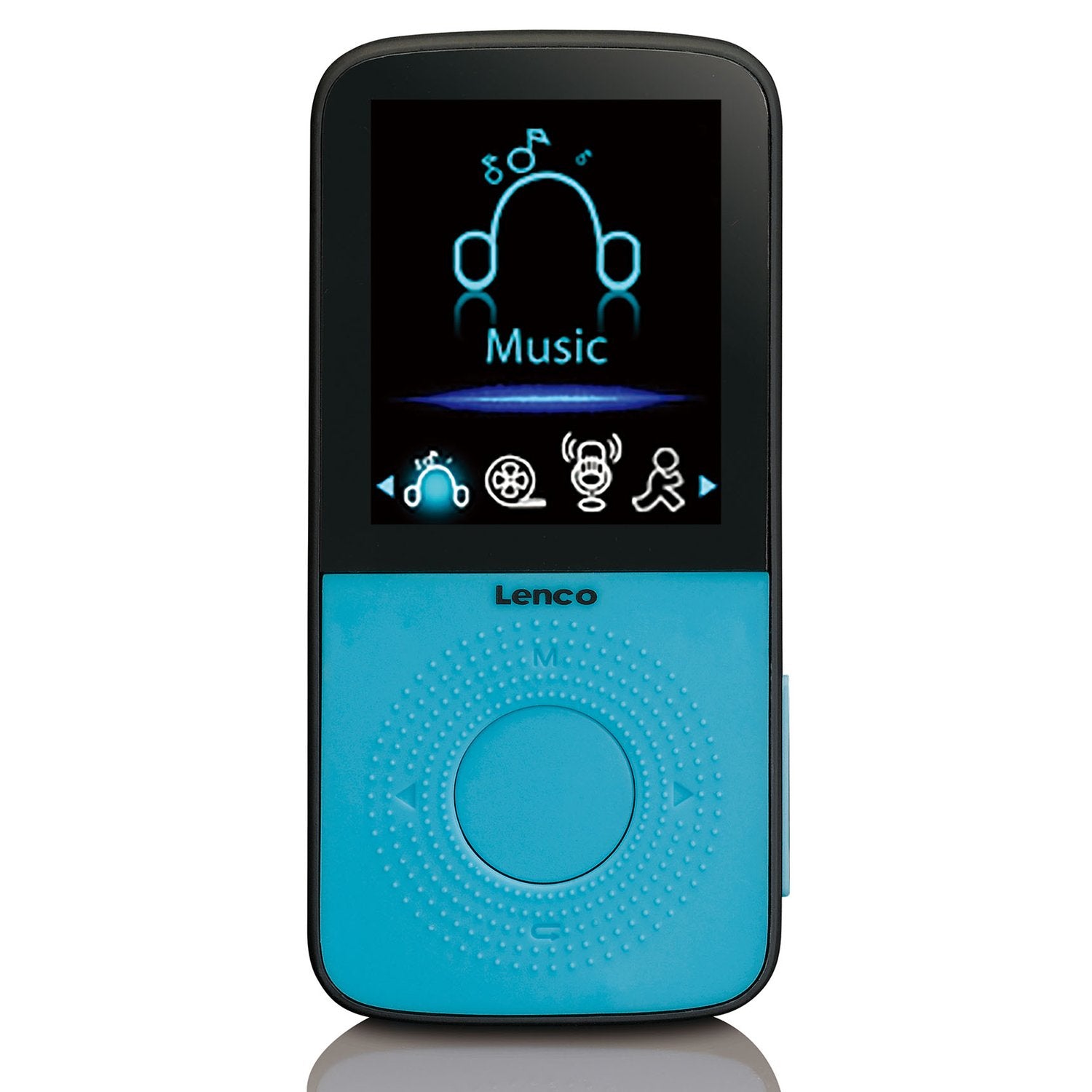 Lenco PODO153-BU – Hi-Res-Player (4 GB, 8 h Akku) – Blau