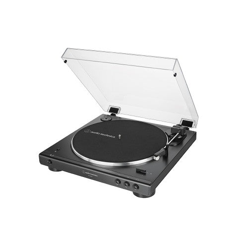 Audio-Technica AT-LP60XBT – Plattenspieler – Stationär – Riemenantrieb, Phono-Vorverstärker – Schwarz