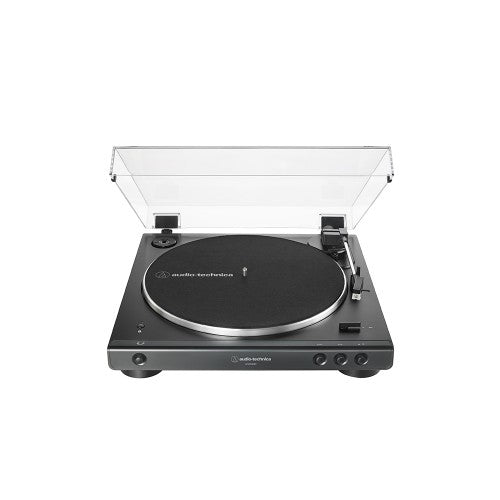 Audio-Technica AT-LP60XBT – Plattenspieler – Stationär – Riemenantrieb, Phono-Vorverstärker – Schwarz