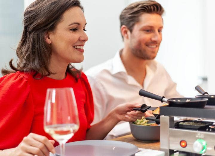 Solis Tischgrill 7910 – 4 Personen, Antihaftbeschichtet, 1020 W – Schwarz/Edelstahl