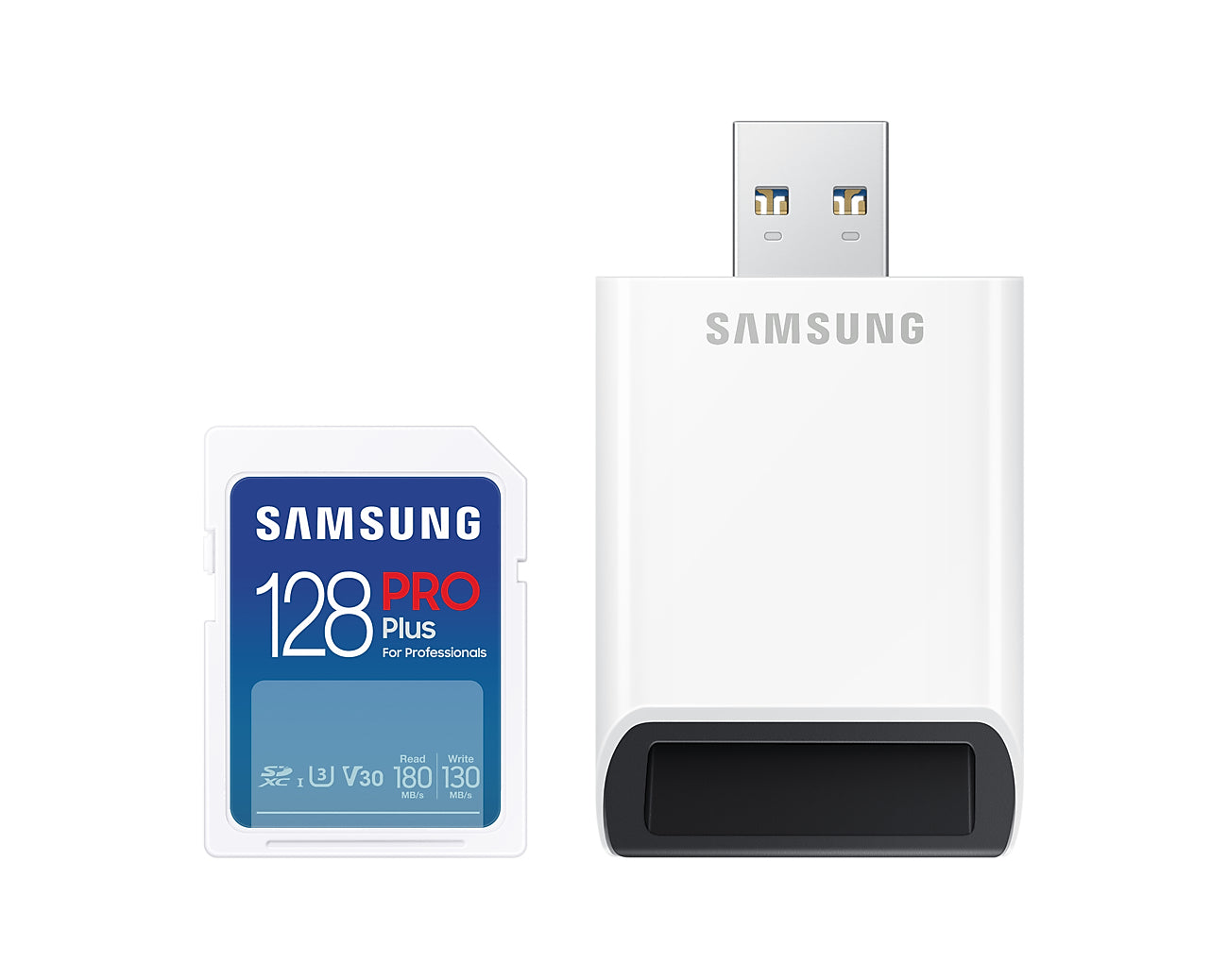 Samsung MB-SD128SB/WW SDXC 128 GB – UHS-I, U3, V30, 180/130 MB/s, 1er Pack