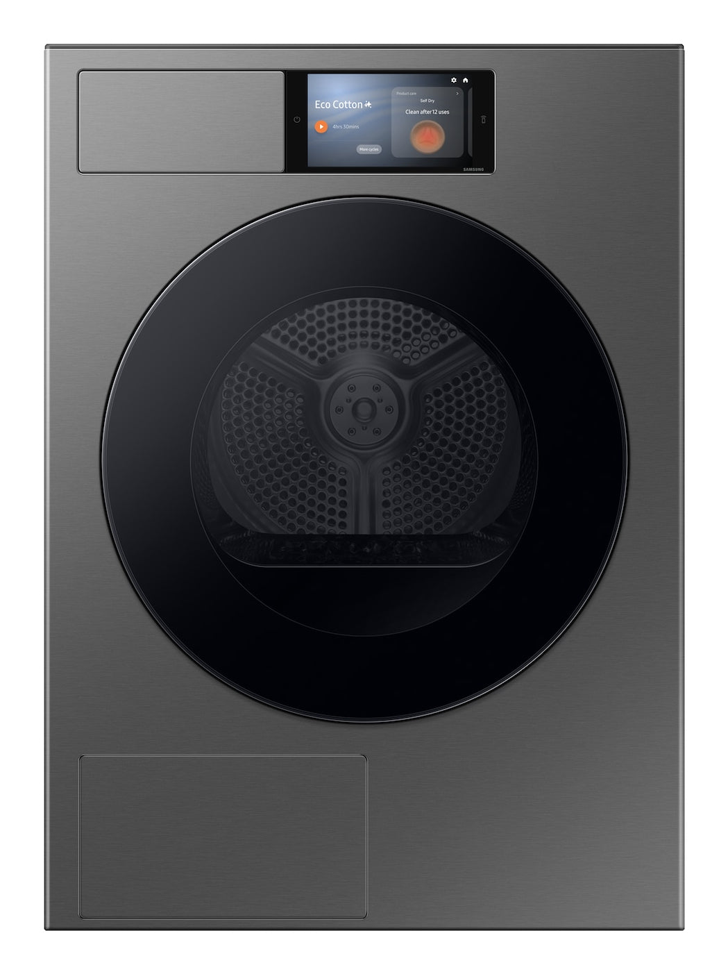 Samsung Wäschetrockner DV9000 – 9 kg, Wärmepumpe, Hygiene Care, A – schwarz/silber