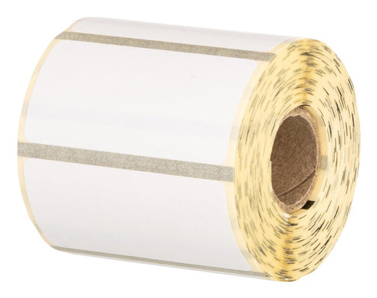 Zebra Selbstklebende Druckeretiketten, 51 mm × 25 mm, weiss, Papier, permanent, 20 Rollen