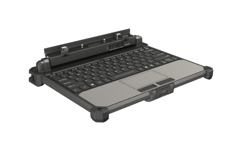 Getac Tastatur-Case für Getac F120 – Andocken, AZERTY (FR), mit Hintergrundbeleuchtung, IP66 – Schwarz