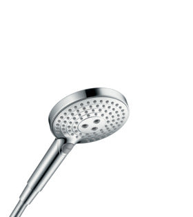 Hansgrohe Raindance Select S Handbrause – Ø12,5×19,4 cm, Kunststoff, Chrom