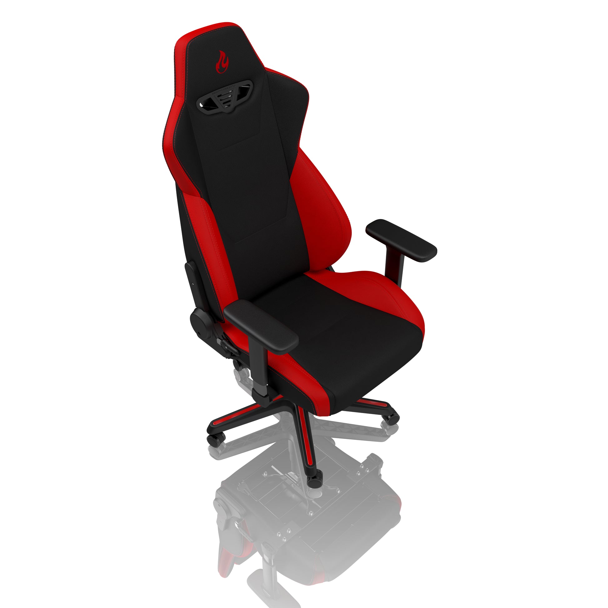 Nitro Concepts Konferenzstuhl S300 – 57×49×140 cm, rot