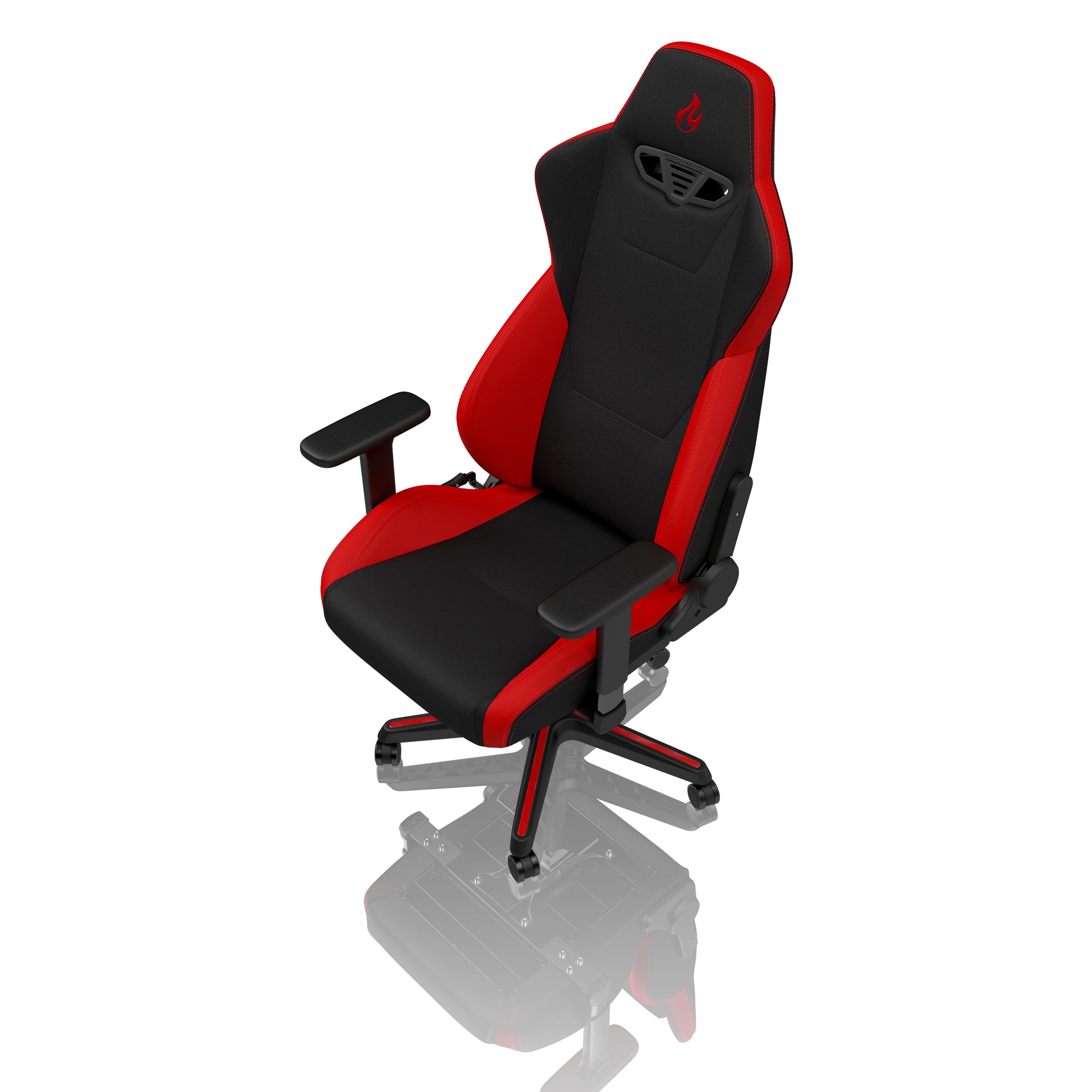 Nitro Concepts Konferenzstuhl S300 – 57×49×140 cm, rot