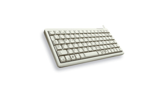 CHERRY G84-4100 – Tastatur, kabelgebunden (USB), FR-Layout (FR), Grau – für Windows