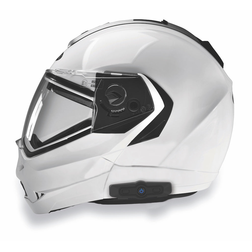 Albrecht BPA400 – Motorrad-Headset – Bluetooth 4.0, Rauschunterdrückendes Boom-Mikrofon – Schwarz – bis 8 h