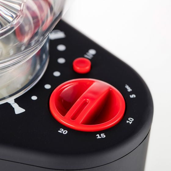 Bodum Bistro Kaffeemühle – Kegelmahlwerk, 12 Stufen, 220 g, 160 W, Schwarz