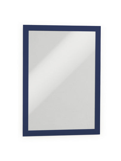Durable DURAFRAME Magnetrahmen – A4 – Dunkelblau – 2er-Pack