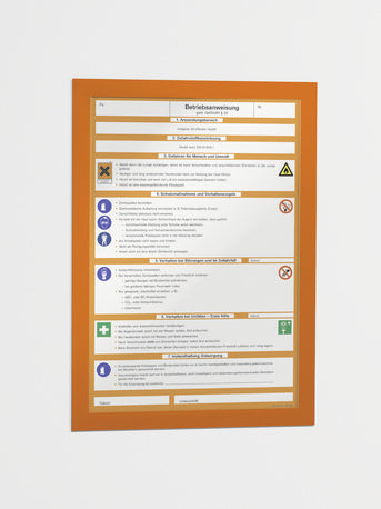 Durable Magnetrahmen – A4 – Orange – 2er-Pack