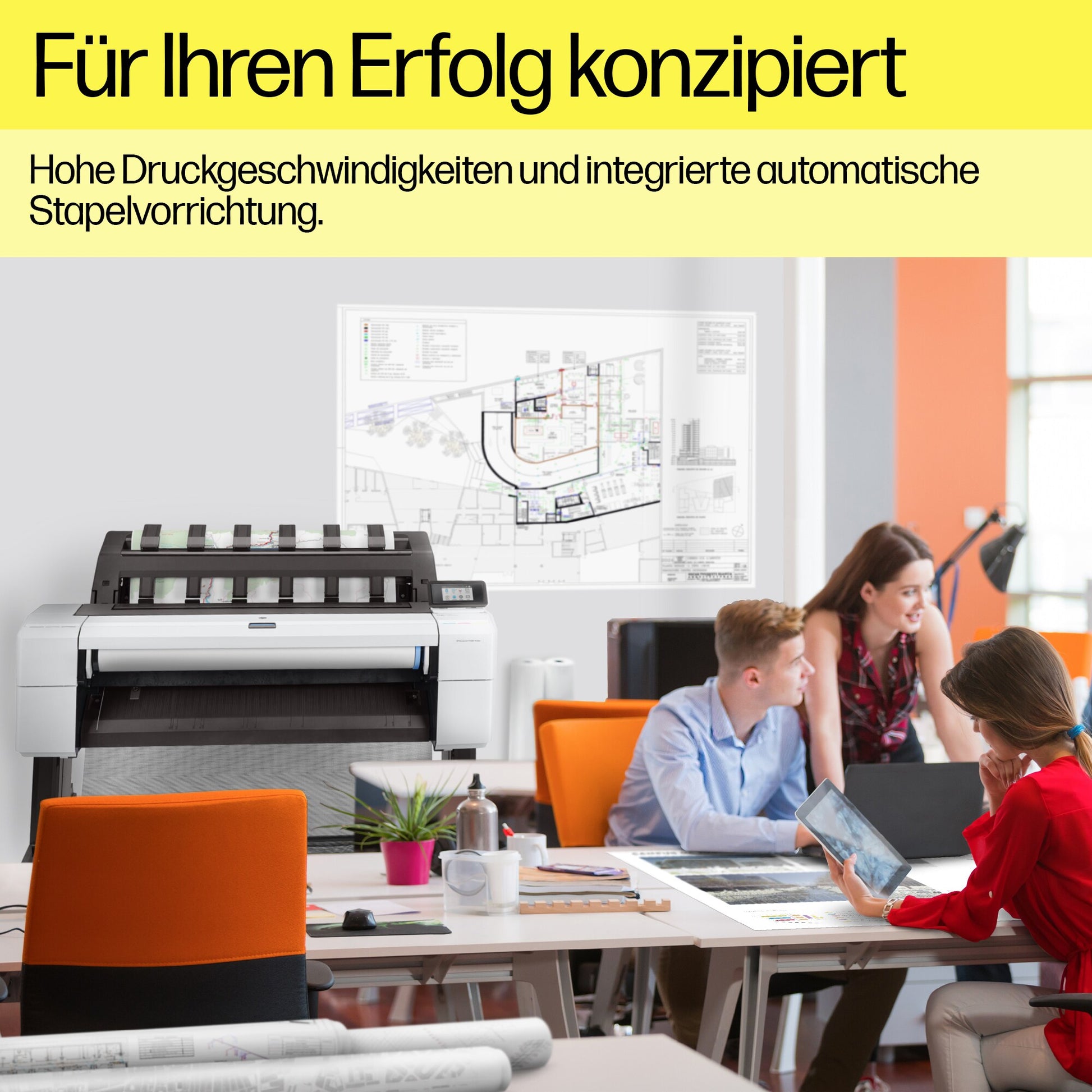 HP DesignJet T1600 – Grossformatdrucker, 36"