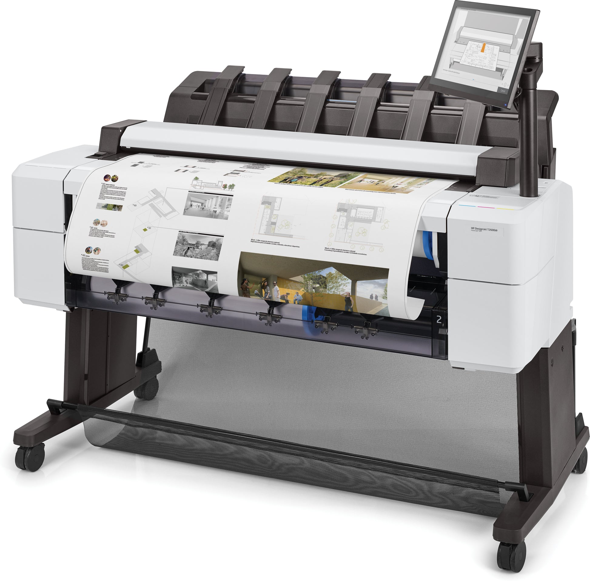 HP DesignJet T2600dr PS – Grossformat Tintenstrahl-MFP 36"