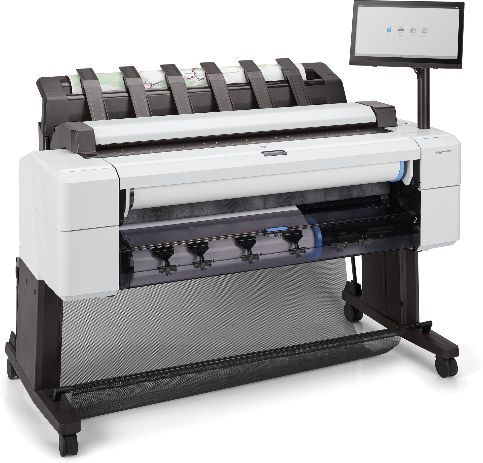 HP DesignJet T2600PS – Grossformat Tintenstrahl-MFP 36", 3-in-1