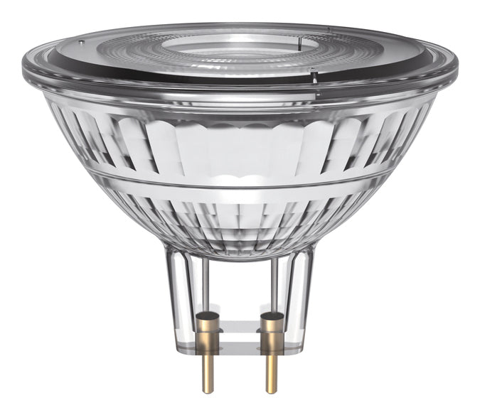 Osram LED-Reflektor MR16 GU5.3 – 3,4 W dimmbar, 345 lm, 2700 K warmweiss, transparentes Glas, für 12 V Niedervolt