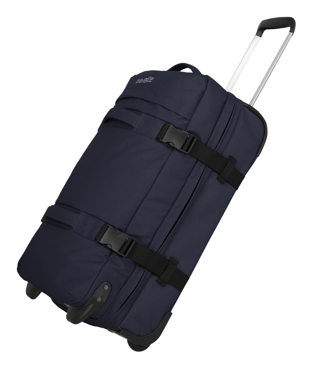 Travelite Bolonia – Reisetasche, 50 l, 2 Rollen, Polyester, Marineblau, 35 × 63 × 23 cm