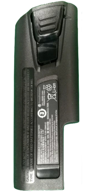 Zebra BTRY-TC8X-70MA1-10 – Akku, 7000 mAh, Li-Ion, für TC8x, Schwarz, 10 Stück