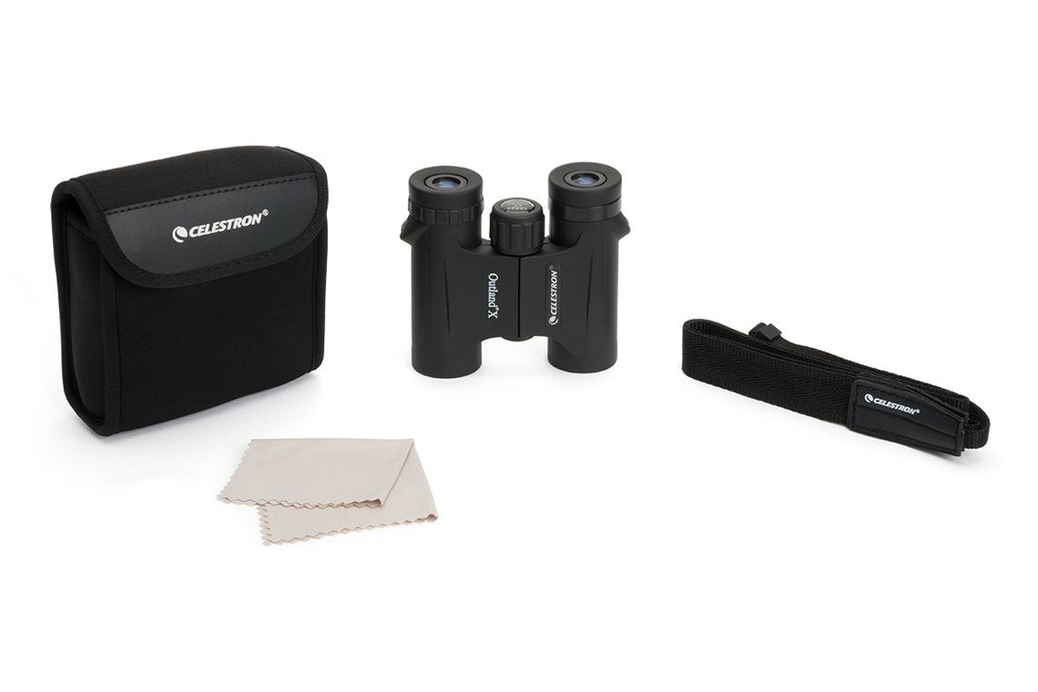 Celestron Kompaktfernglas Outland X – 10×25 mm, schwarz