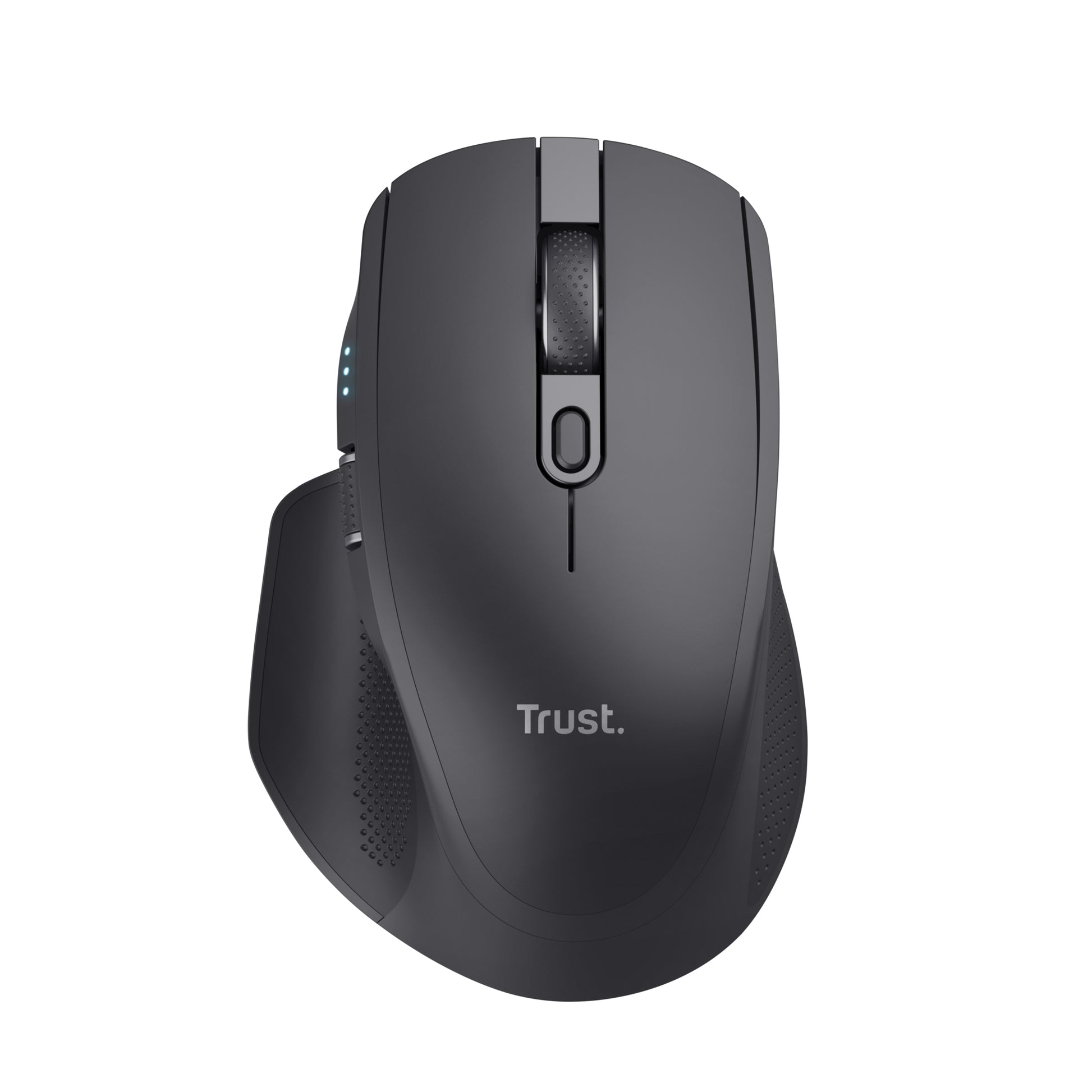 Trust Ozaa+ Multiconnect – Maus – Kabellos (Bluetooth/2,4 GHz), 3200 DPI, Rechts, Schwarz