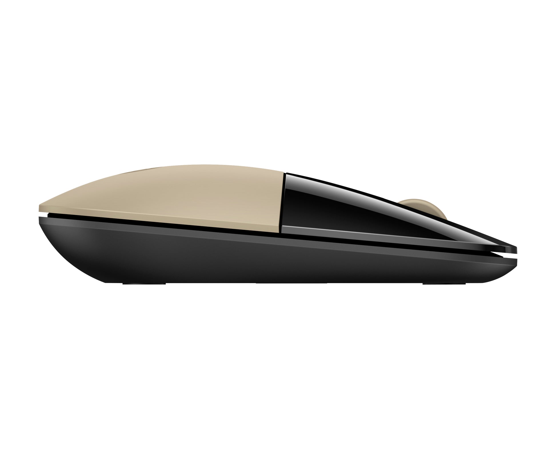 HP Z3700 – Maus – Kabellos (2,4 GHz), 1200 DPI, beidhändig, Gold