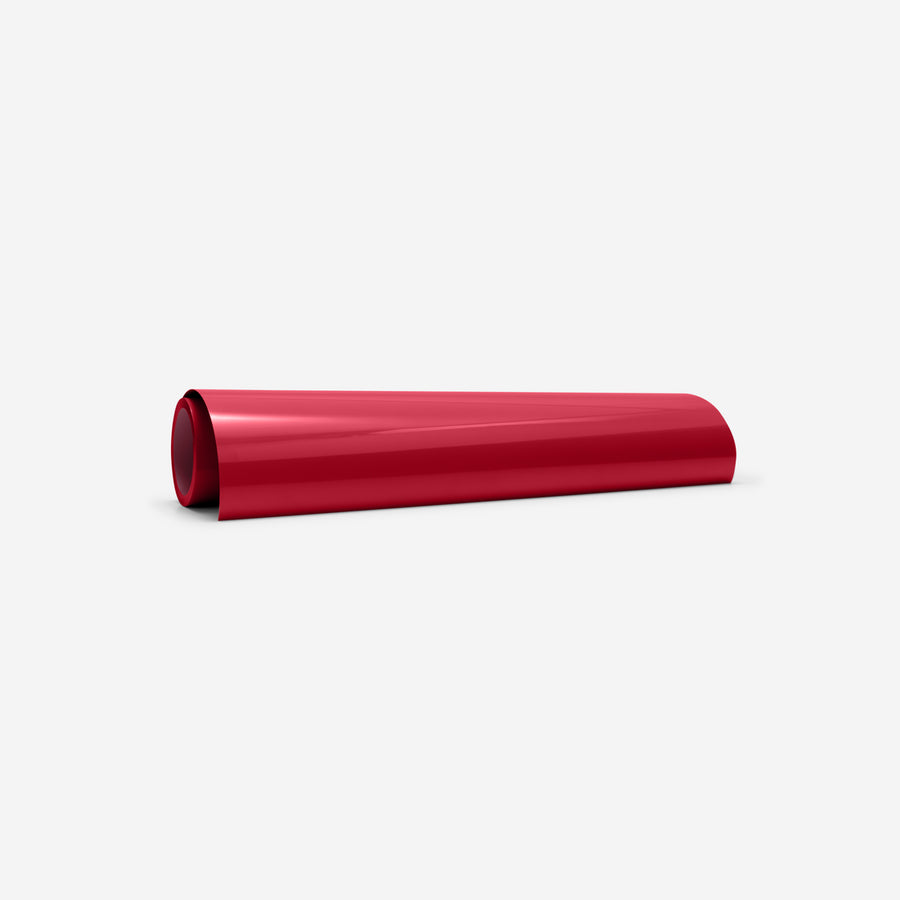 Cricut Aufbügelfolie – Rot – 241 × 610 mm – für Joy Xtra Schneideplotter