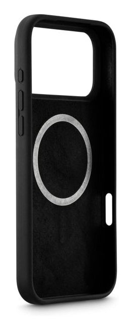 Black Rock Mag Urban Backcover – für Apple iPhone 17 Pro Max, MagSafe, Silikon, Schwarz, kratzresistent