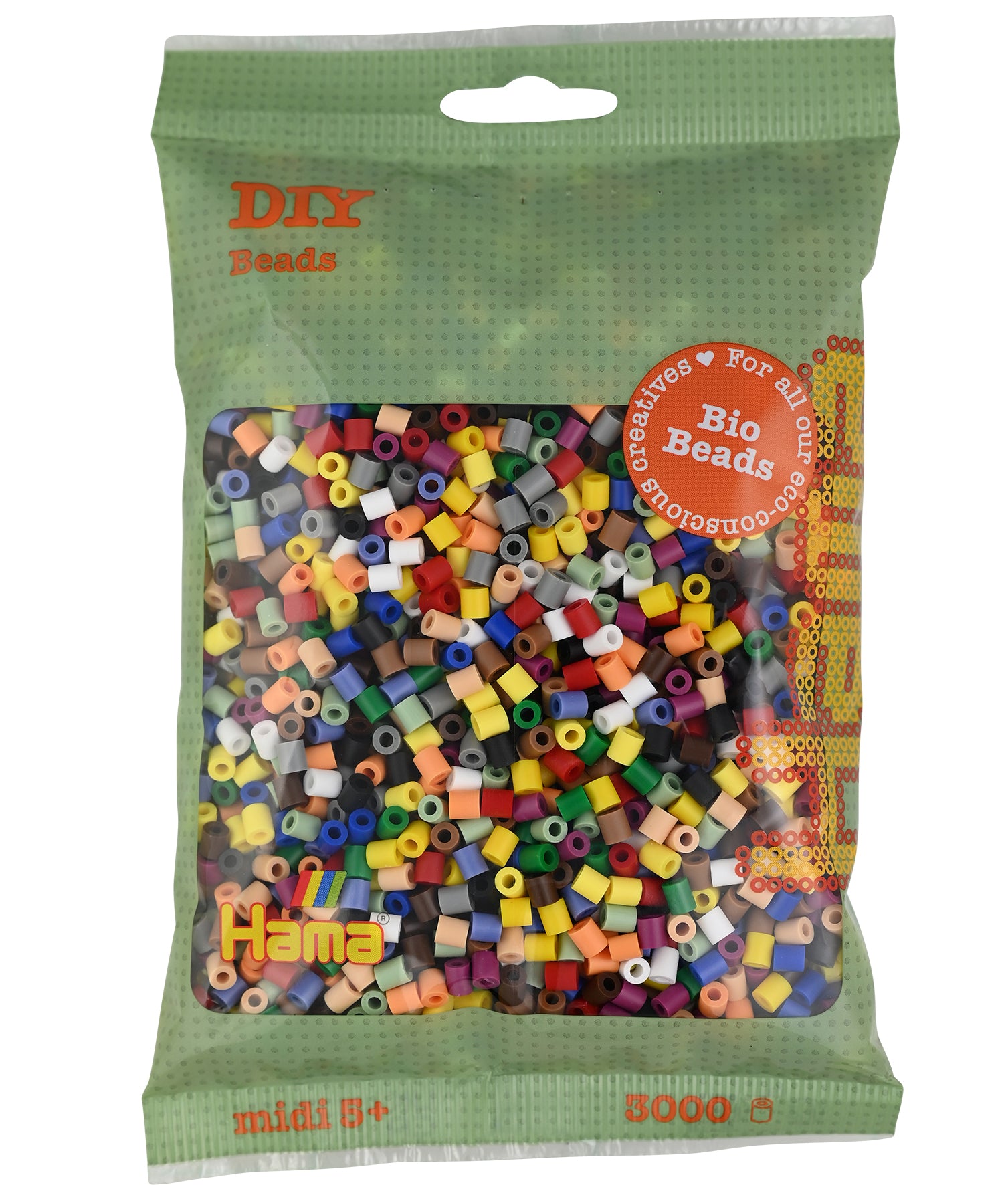 Hama Bügelperlen-Set Midi – 3000 Perlen – ab 5 Jahren