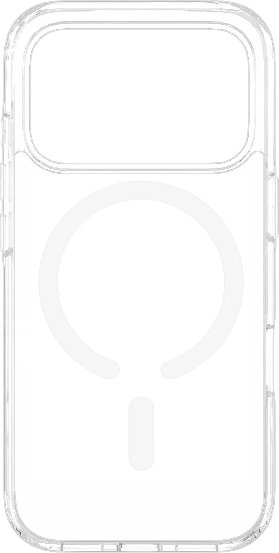 eSTUFF INFINITE OSLO Backcover – für Apple iPhone 17 Pro, MagSafe, PC+TPU, Transparent, bis 2 m Sturzsicherheit
