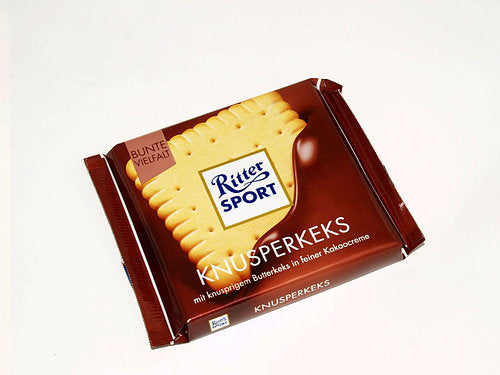 Ritter Sport Knusperkeks – Milchschokolade – 100 g