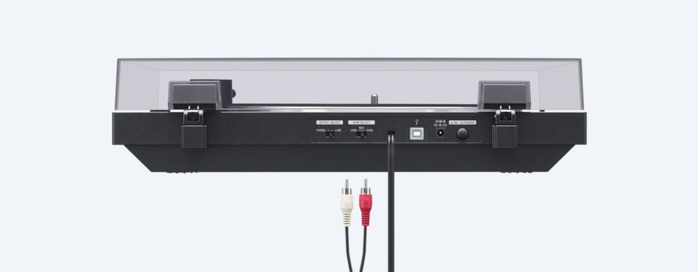 Sony PS-LX310BT – Plattenspieler – Riemenantrieb, 33⅓/45 U/min, Bluetooth, Phono-Vorstufe – Schwarz