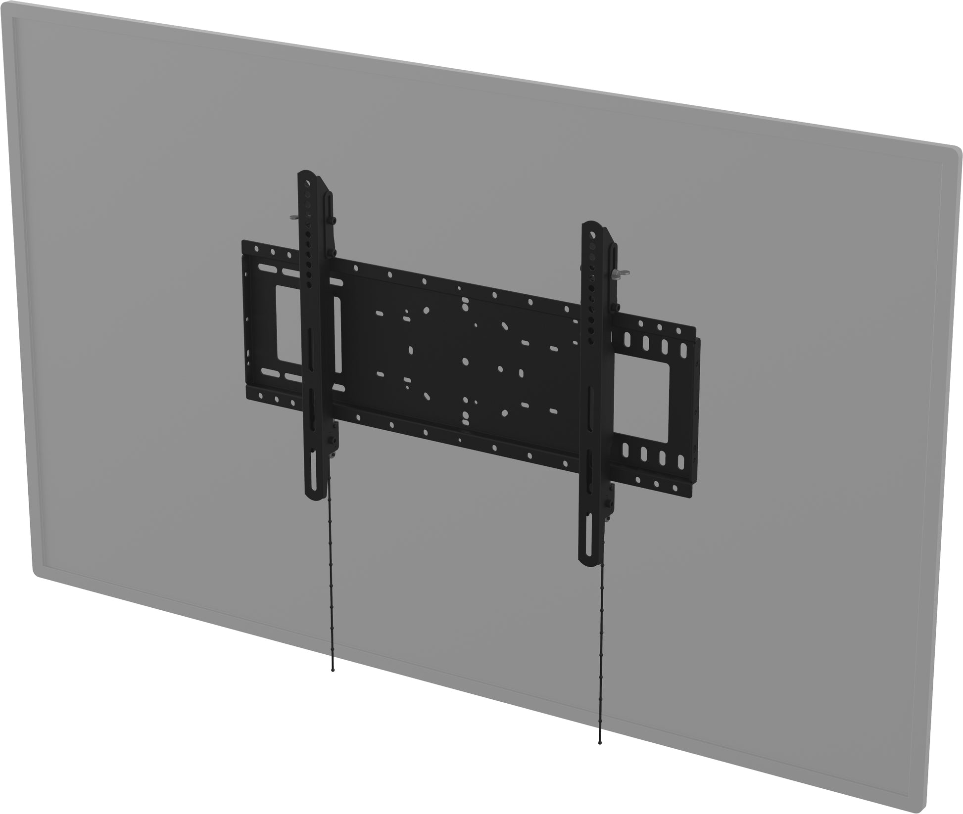 Vision Wandhalterung – neigbar – 37–75" – VESA 200×200–600×400 – bis 100 kg – VFM-W6X4T, Schwarz