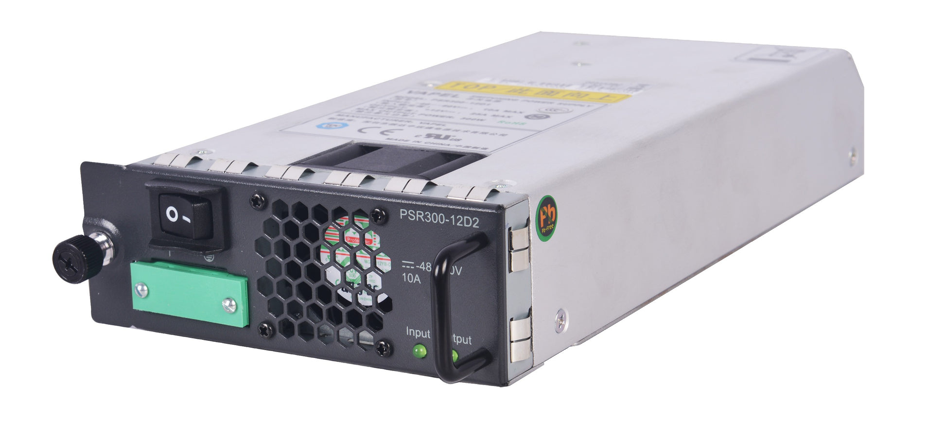 HPE X351 Netzteil 300 W – 48–60 V DC Eingang, 12 V DC Ausgang – Metallisch