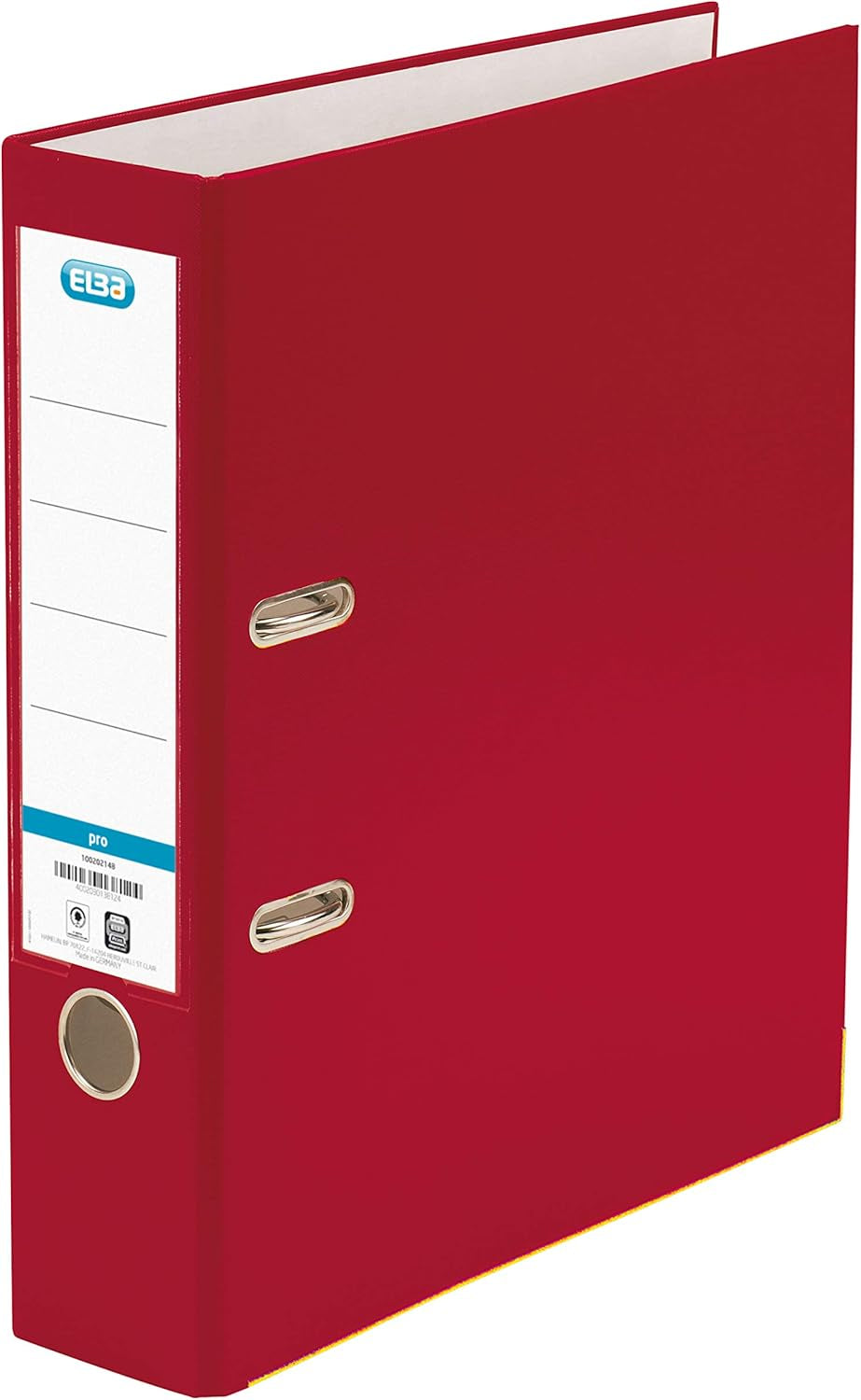 Elba Ordner – für A4 – Rückenbreite 8 cm – rot – 10 Stk.