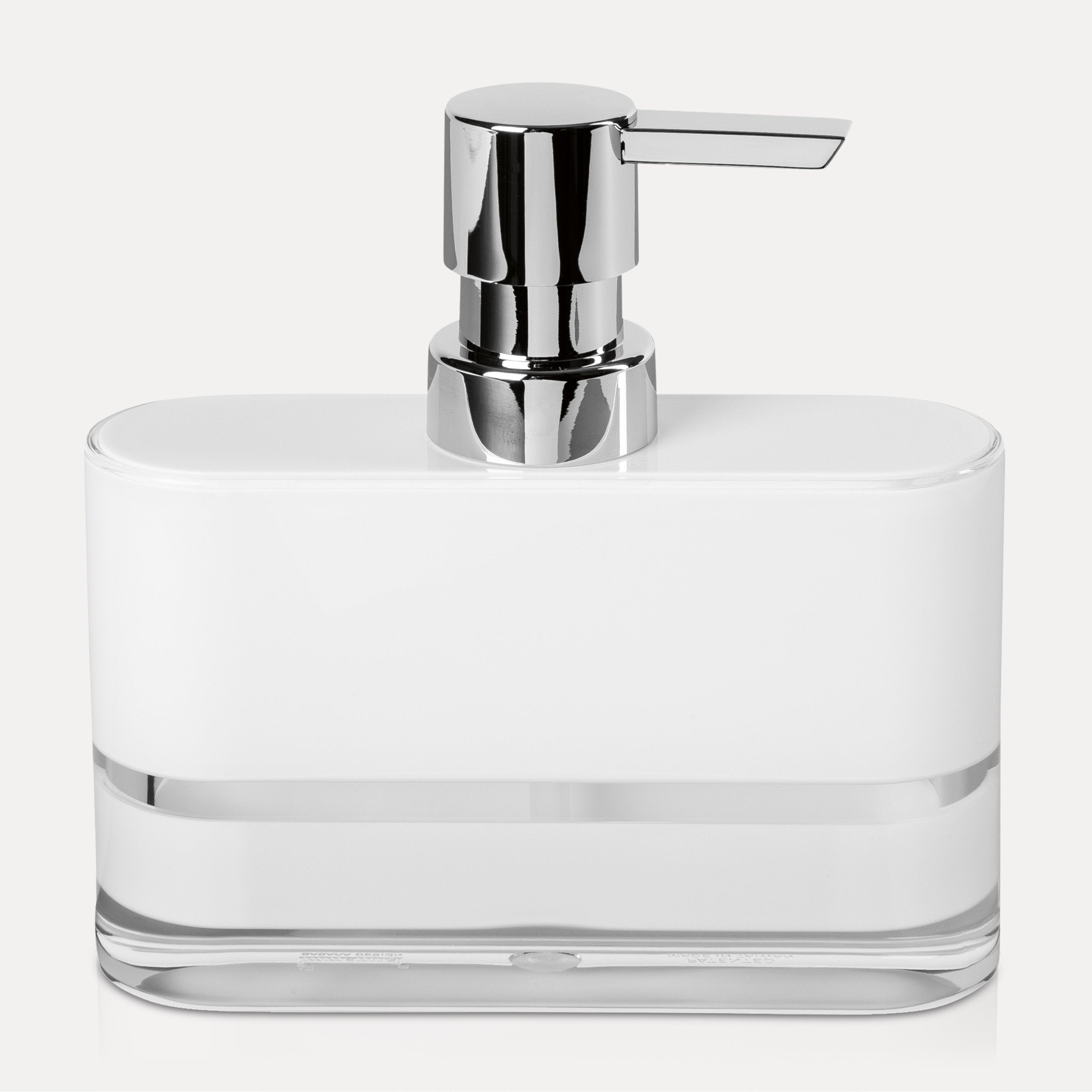 Möve Seifenspender – Tisch – 250 ml, weiss, Acryl