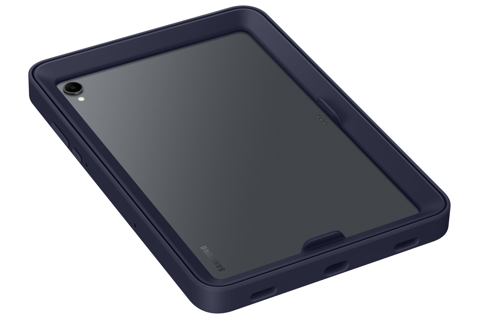 Samsung Frame Cover Notebook-Schutzhülle – für Galaxy Tab S11, 11", Stossschutz, Kunststoff, Dunkelblau