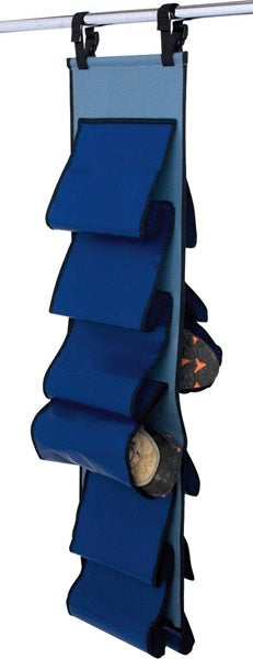 Eurotrail Ablageschale – Polyester – Blau – 12 Fächer – 300 × 1'000 mm