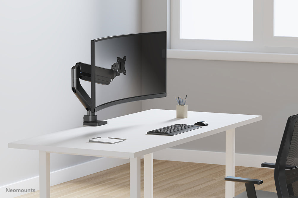 Neomounts DS70PLUS 450BL1 – Monitorarm, bis 49", Neigen/Schwenken, Drehen, Schwarz