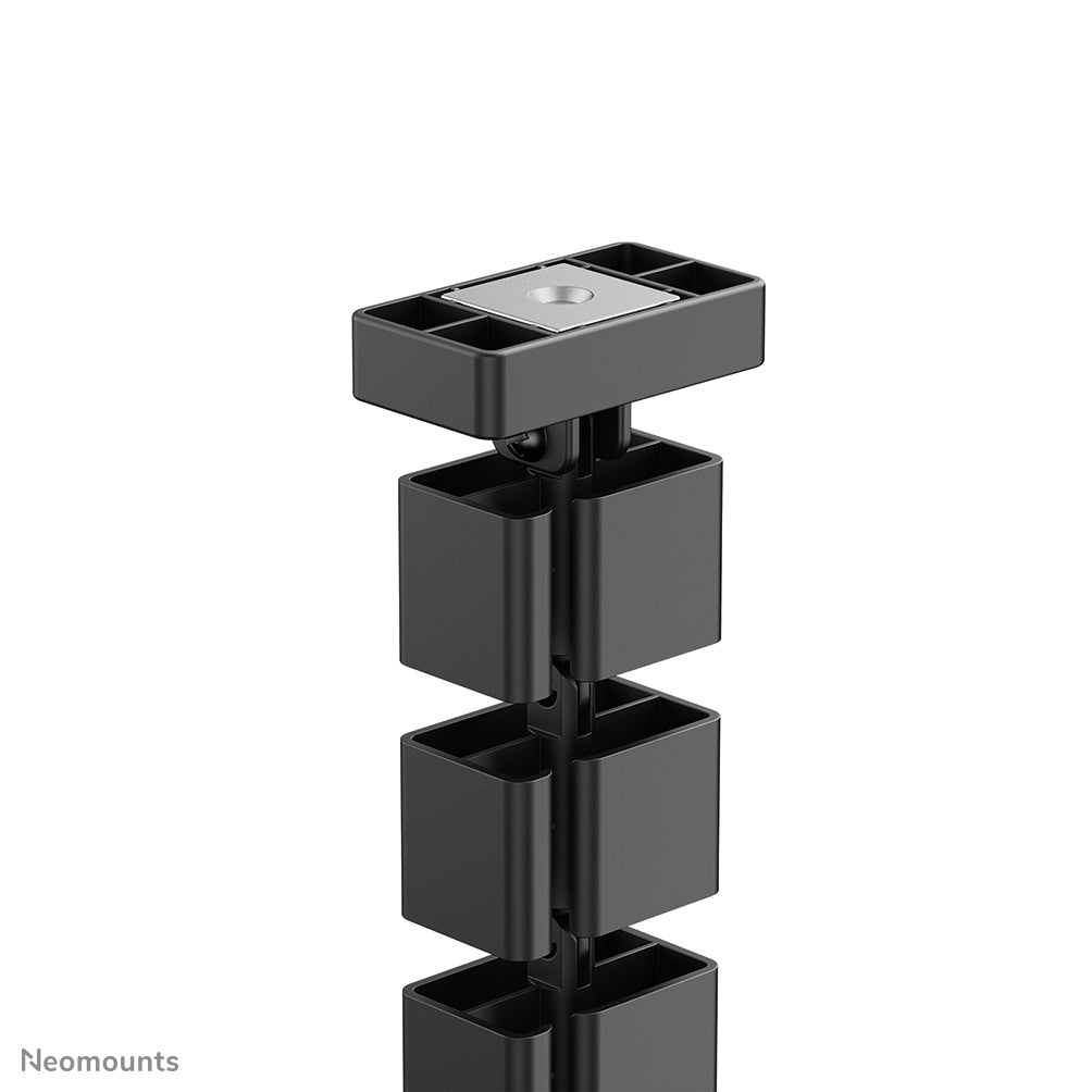 Neomounts ADS06-132BL – Kabelführung, höhenverstellbar, 130 × 99,4 × 3,2 cm, Kunststoff, Schwarz