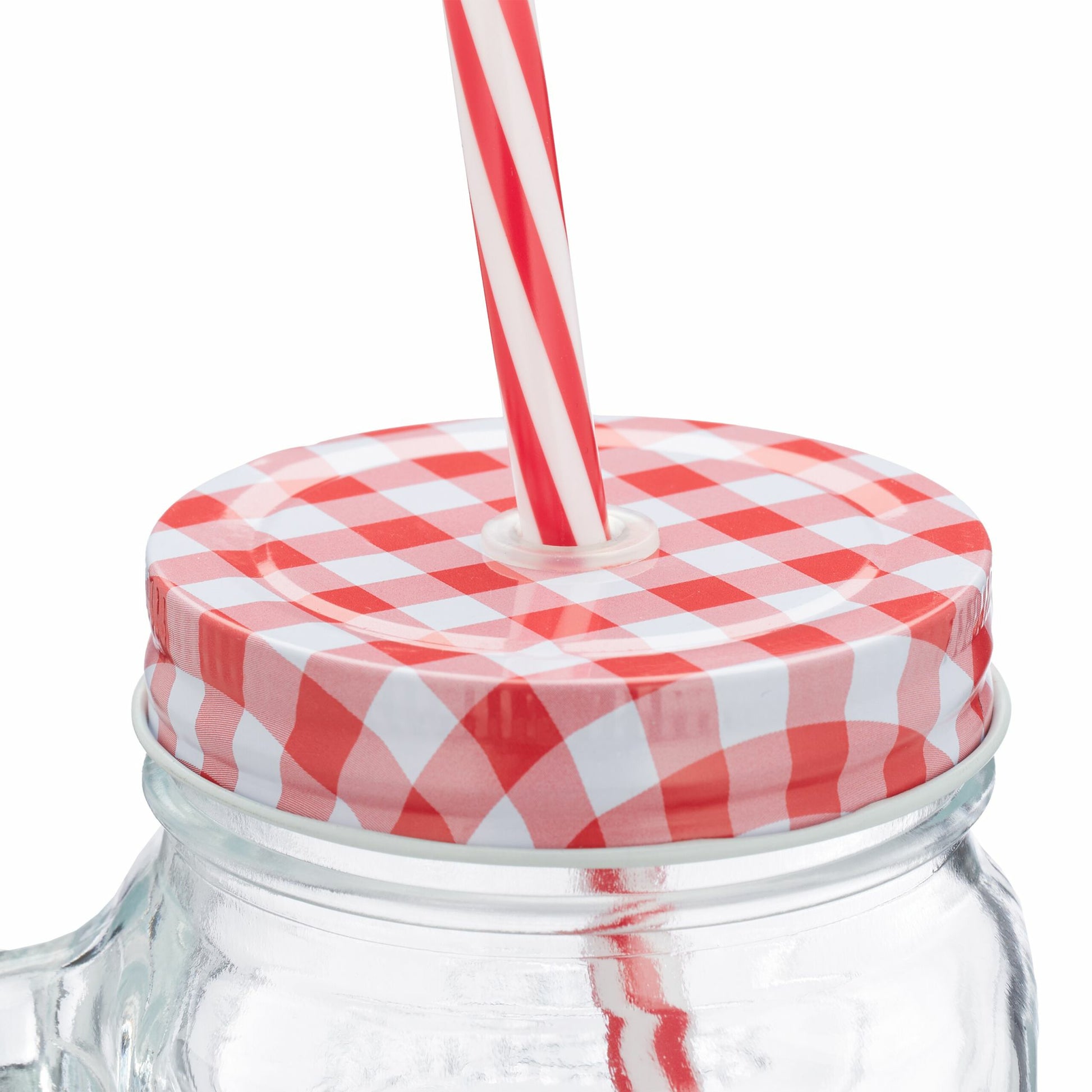Relaxdays Trinkglas – 4er Set, 500 ml, Ø 11,0 cm, H 13,5 cm, mit Deckel, spülmaschinenfest