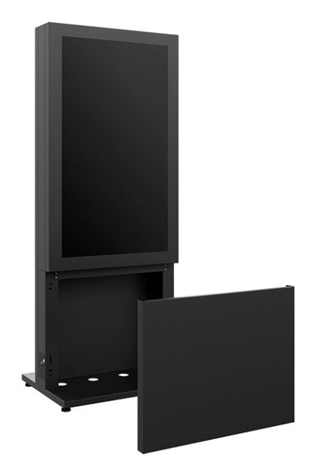 Hagor Bodenständer (ohne Rollen) – bis 55" – Diebstahlsicherung, für 2 Displays – HP Kiosk 55" FS – B2B