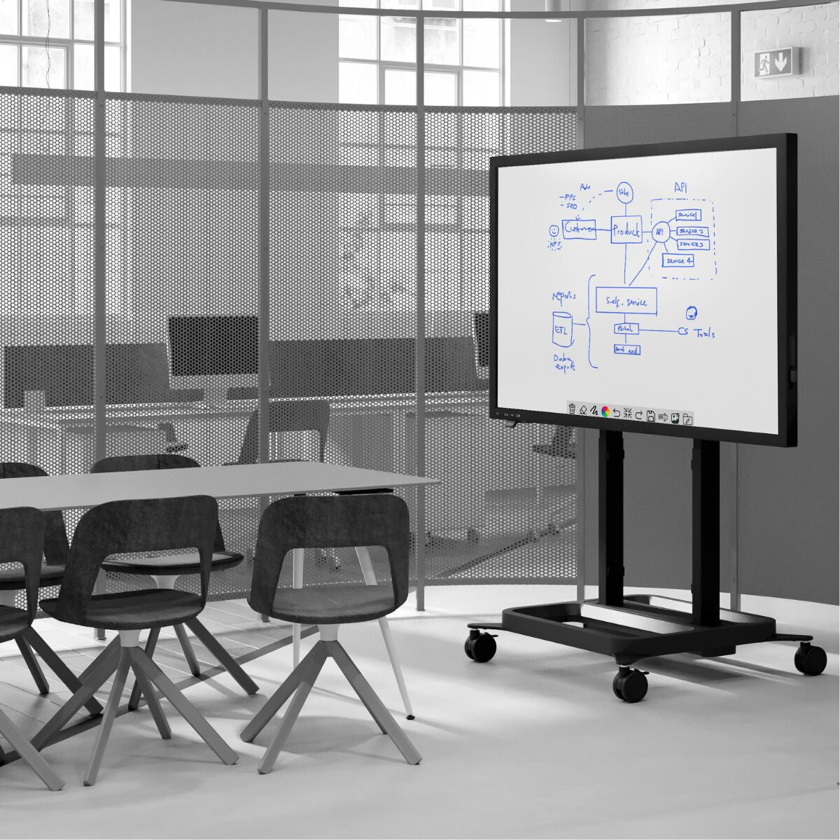 Marmitek 25008488 – Drahtloses Präsentationssystem – 4K, HDMI, Schwarz