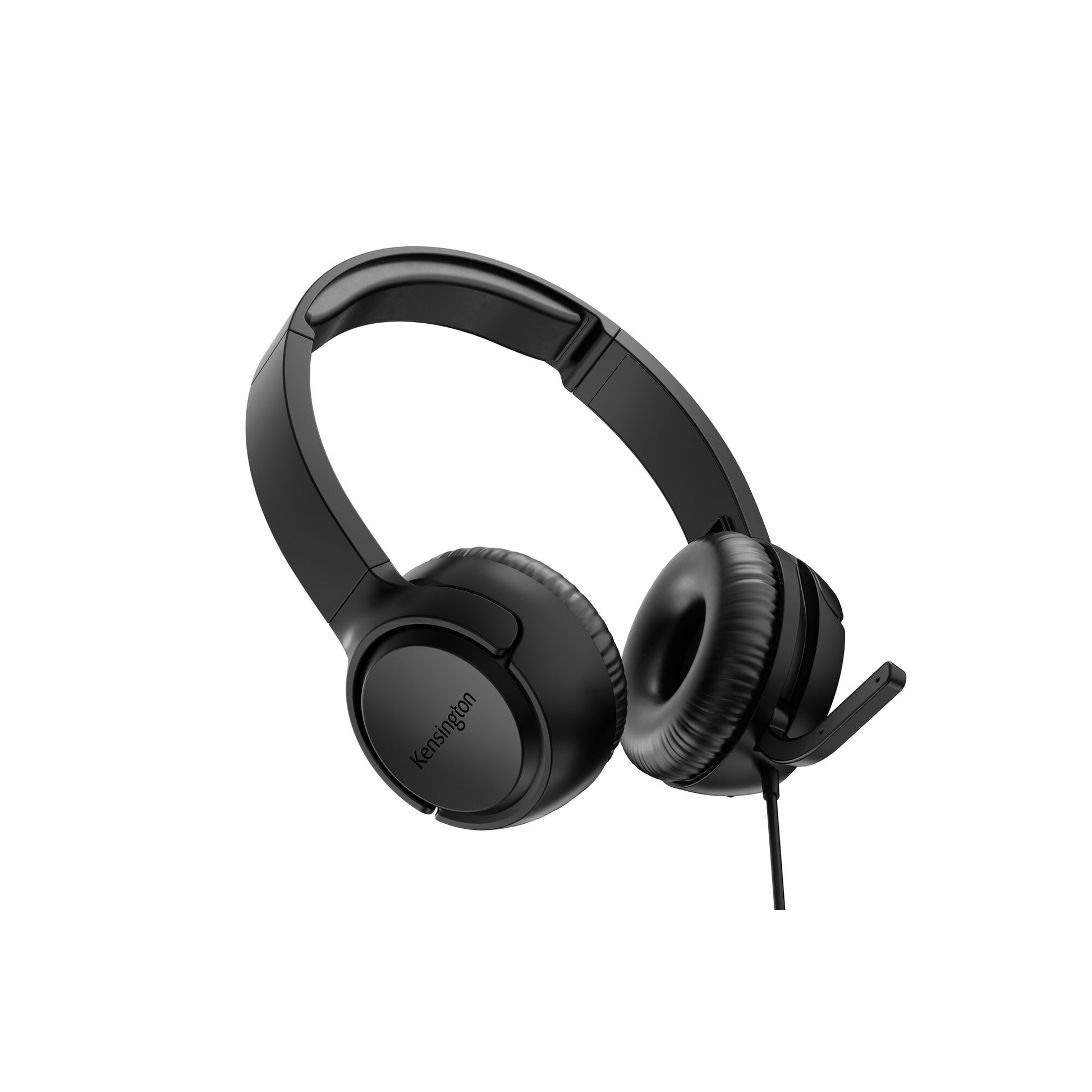 Kensington H950 EQ Office-Headset – On-Ear, Stereo, Kabel (USB-C/USB-A), Schwarz
