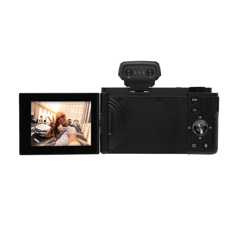 AgfaPhoto Realishot C130 – 10× optischer Zoom, 24 MP, 4K, schwarz