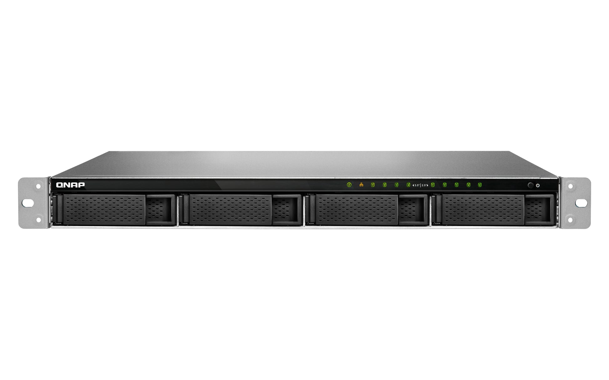 QNAP TVS-972XU-i3-4G Speichergerät – 2×1 GbE, 2×10 GbE SFP, 9-Bay