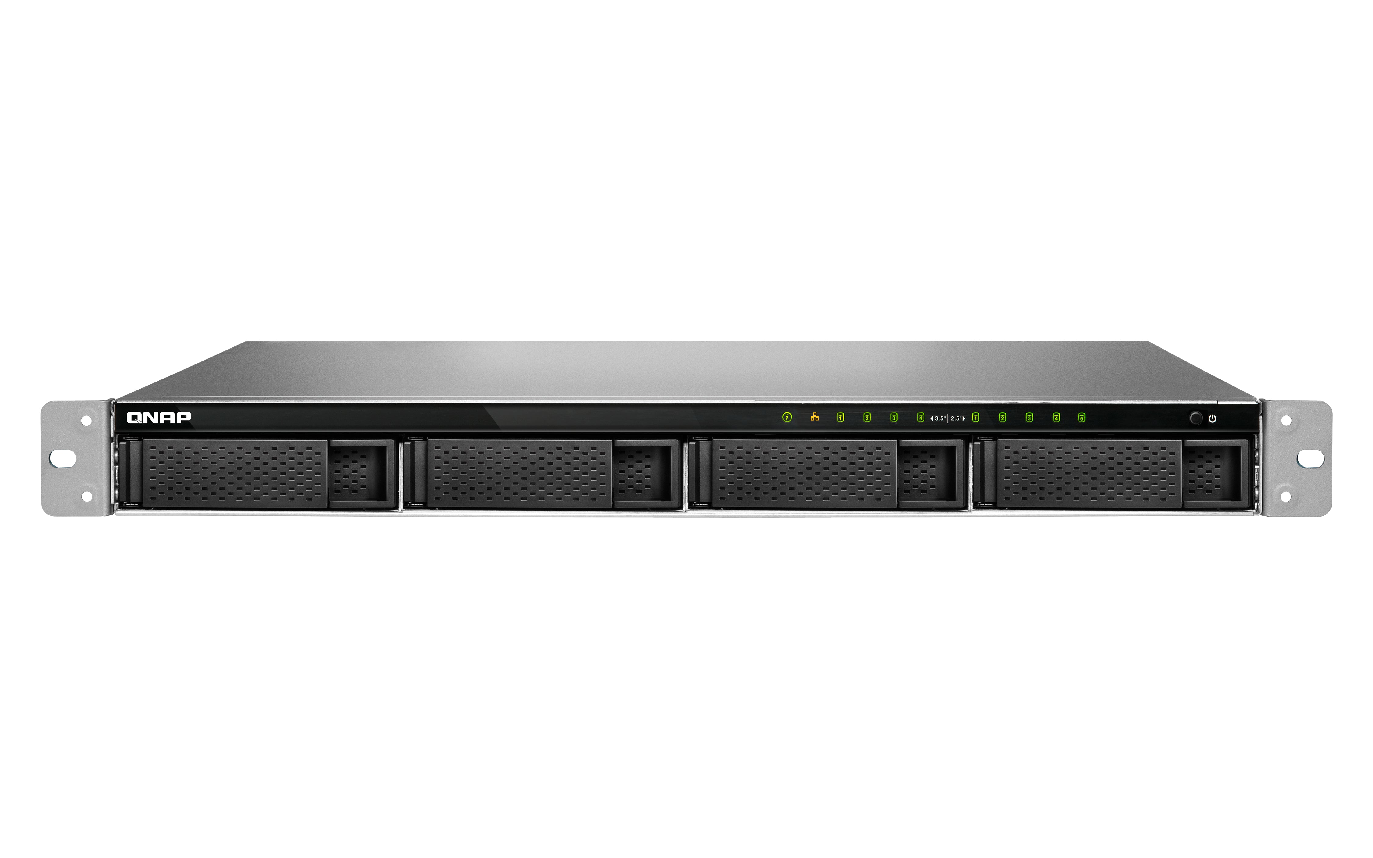 QNAP TVS-972XU-i3-4G Speichergerät – 2×1 GbE, 2×10 GbE SFP, 9-Bay