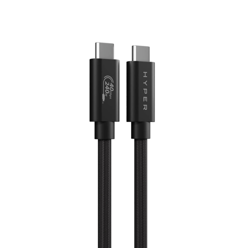 Hyper – USB-Kabel, USB-C zu USB-C, 1,2 m, USB4, Lade-/Datenkabel, für USB-C-Geräte mit USB-PD