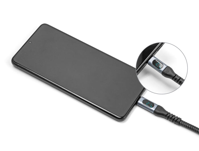 DeLOCK USB-Kabel – USB-C auf USB-C – USB4 40 Gbit/s – 1 m – PD 240 W – 8K/60, DP 1.4a